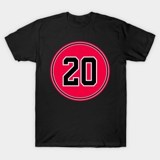 Adam Mokoka Number 20 Jersey Chicago Bulls Inspired T-Shirt